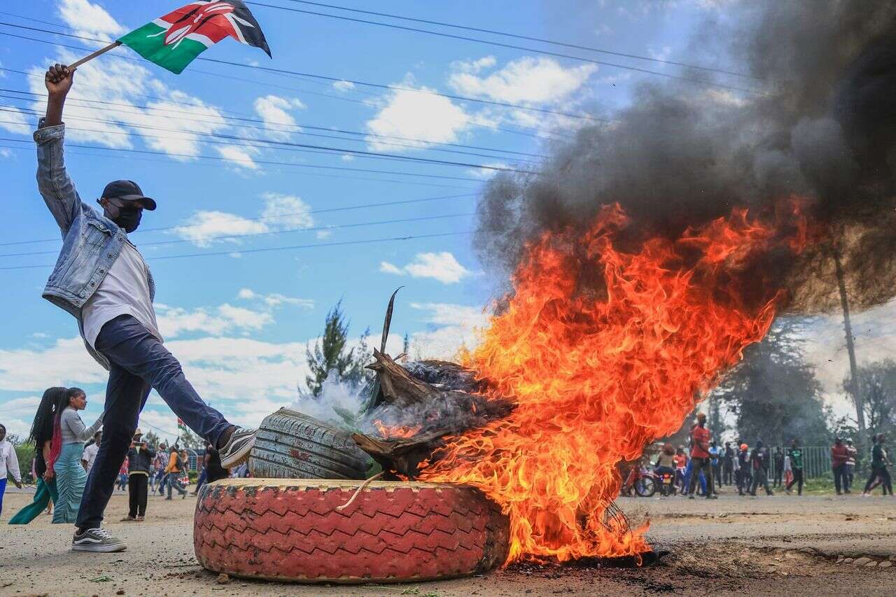 The violent protests in the country that refuses the Trump plan: "We need to get out of our vein"