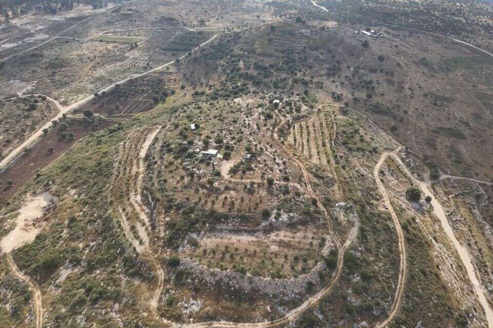אתר יהודי מתקופת בית שני בצפון השומרון נפגע מפלישה חקלאית