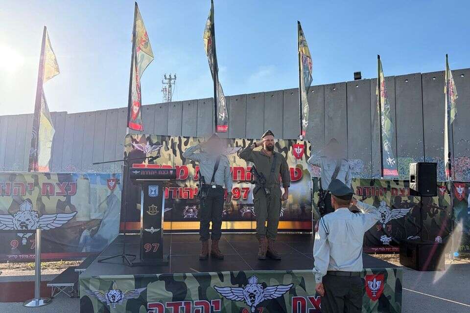 סא"ל י׳ מונה למפקדה החדש של גדוד "נצח יהודה" , 27א'