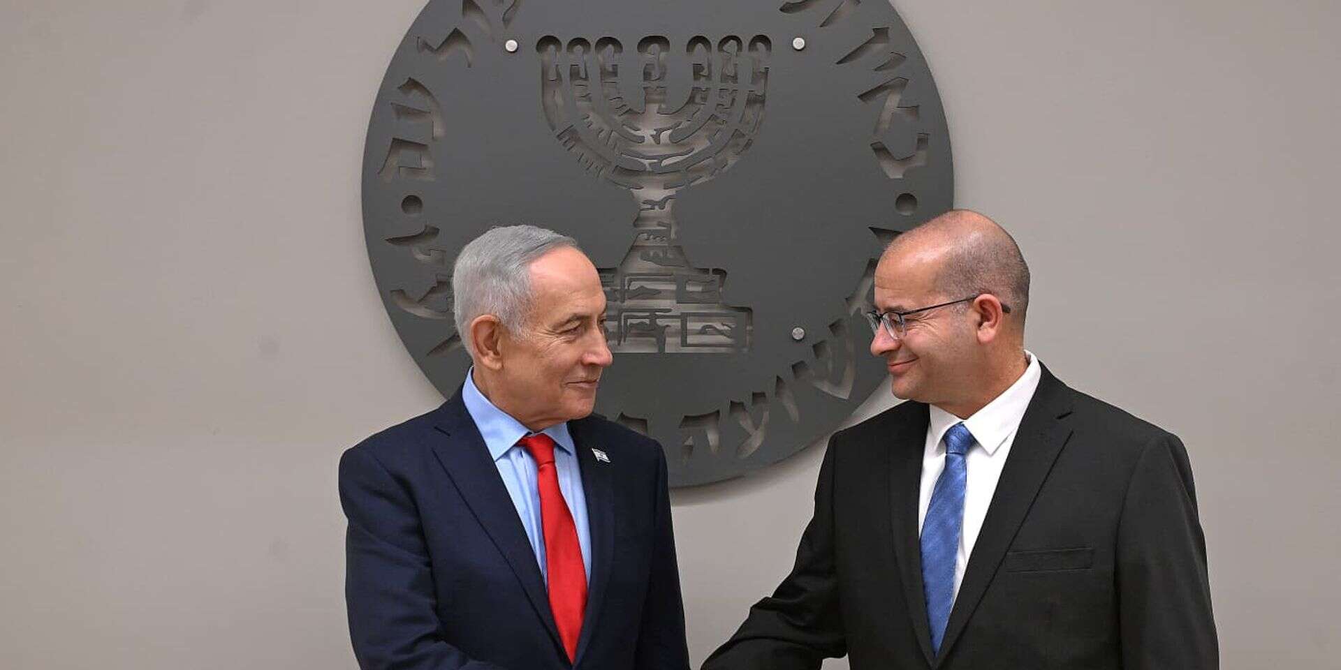 רה"מ נתניהו וראש המוסד רומן גופמן , חיים צח/ לע״מ