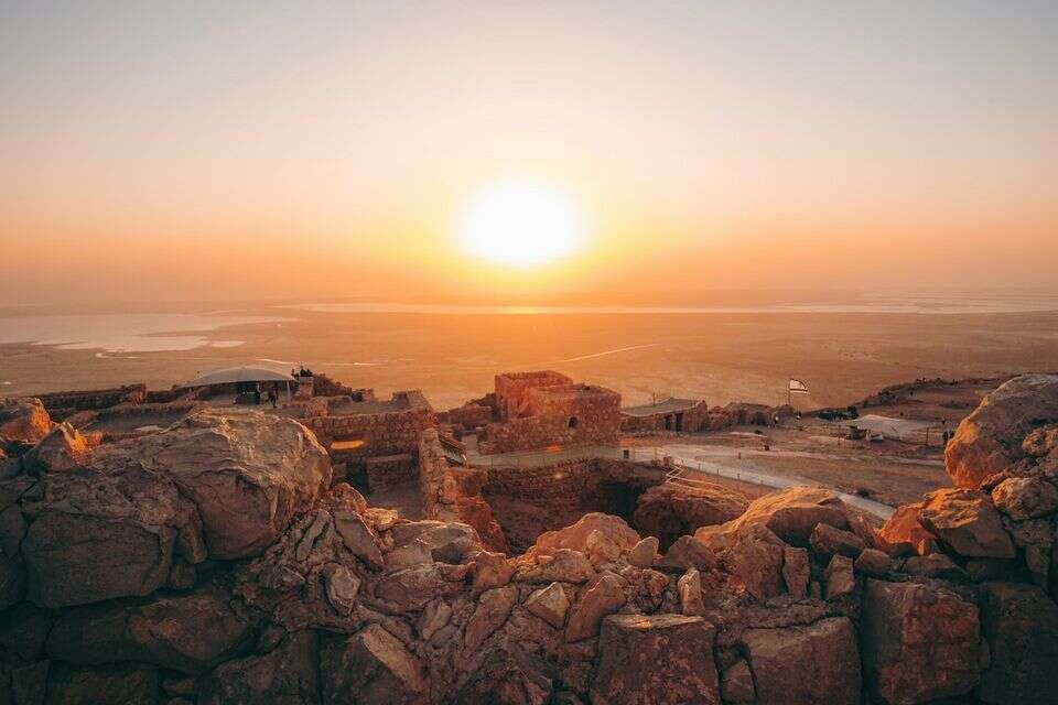 זריחה במצדה , Unsplash