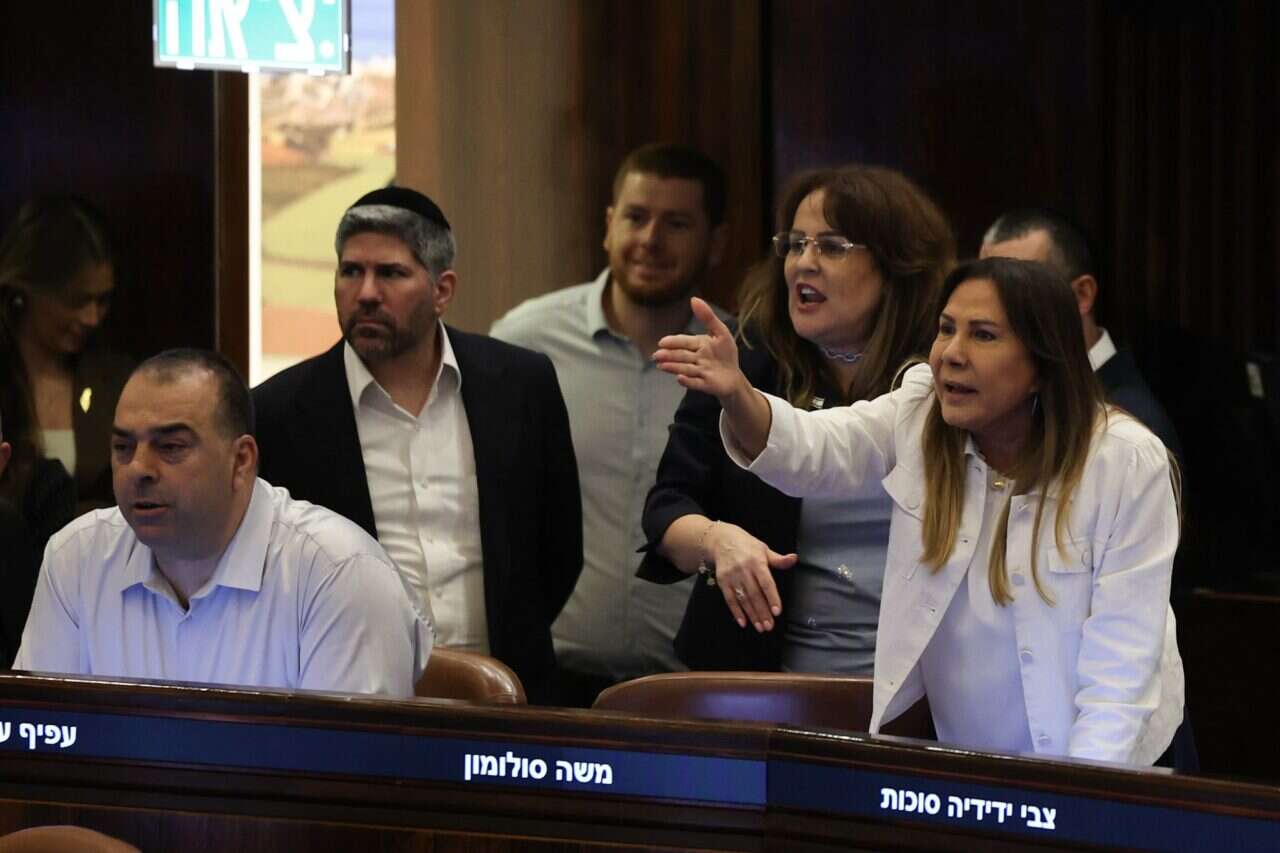 "It's a lie, I'll sue": Likud's faction leader Taeda yelling at the MKs
