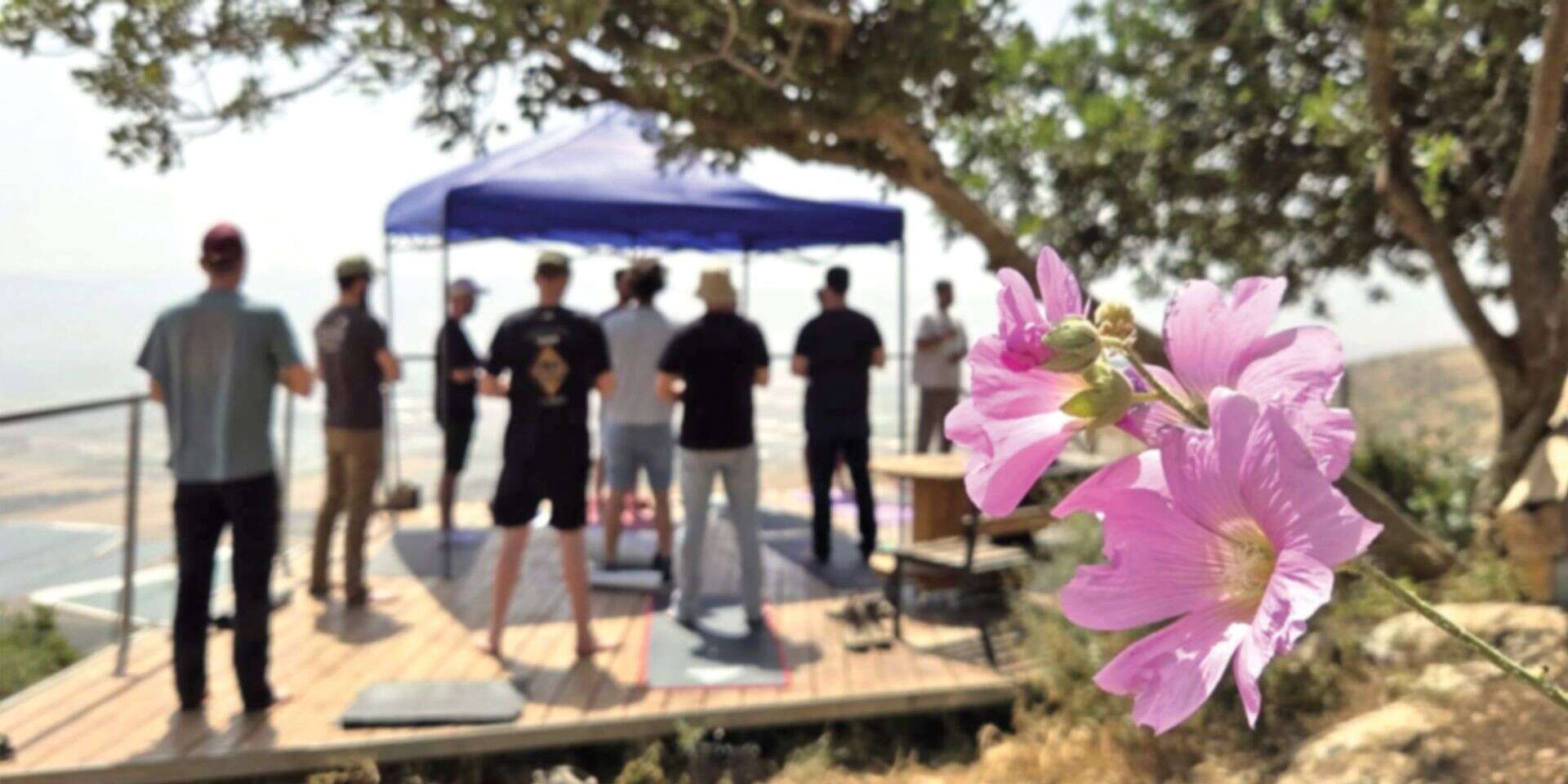 להיות שם במקומות שהמדינה נעדרת. סדנת יוגה ללוחמים פוסט-טראומטיים , נתנאל פרומן