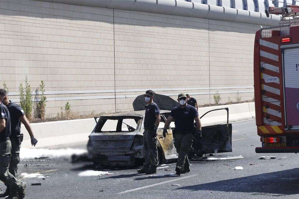 זירת אירוע פיצוץ הרכב בנתיבי איילון , יהושע יוסף