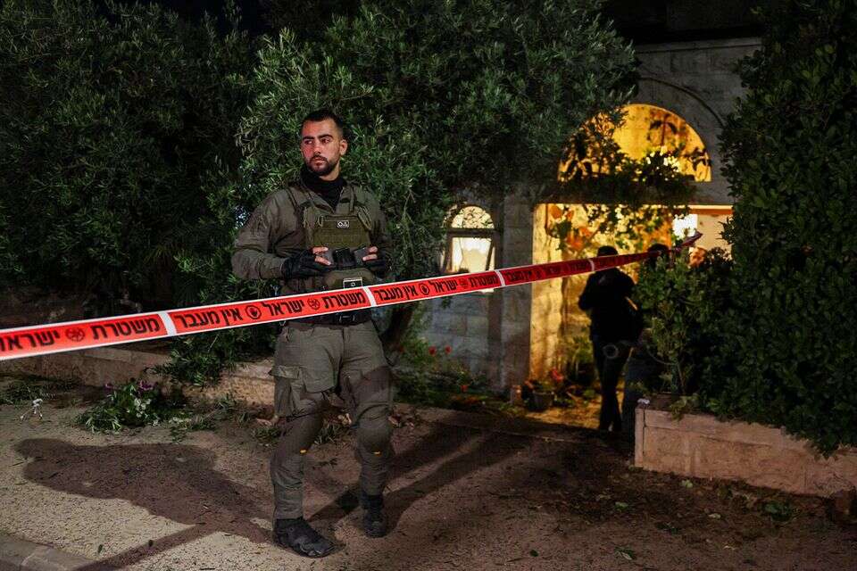 ההרס בביתו של השופט סולברג , חיים גולדברג/ פלאש 90