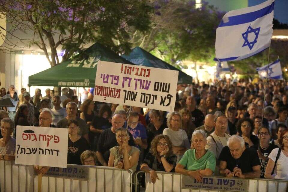 עצרת המחאה בת"א , גדעון מרקוביץ'