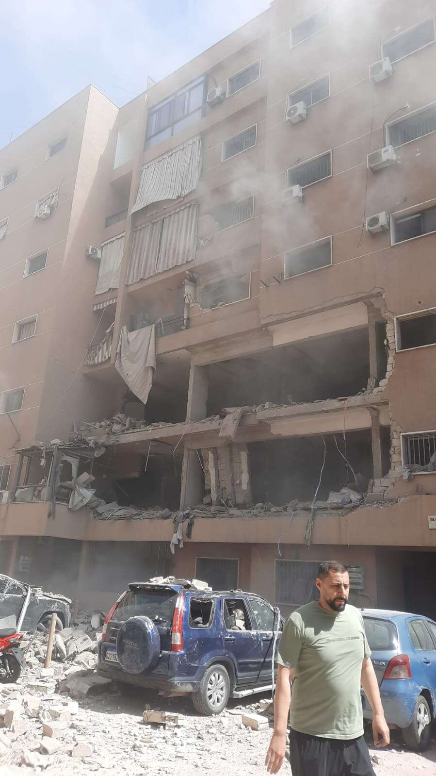 IDF strikes Hezbollah command centers in Beirut's Dahiyeh af