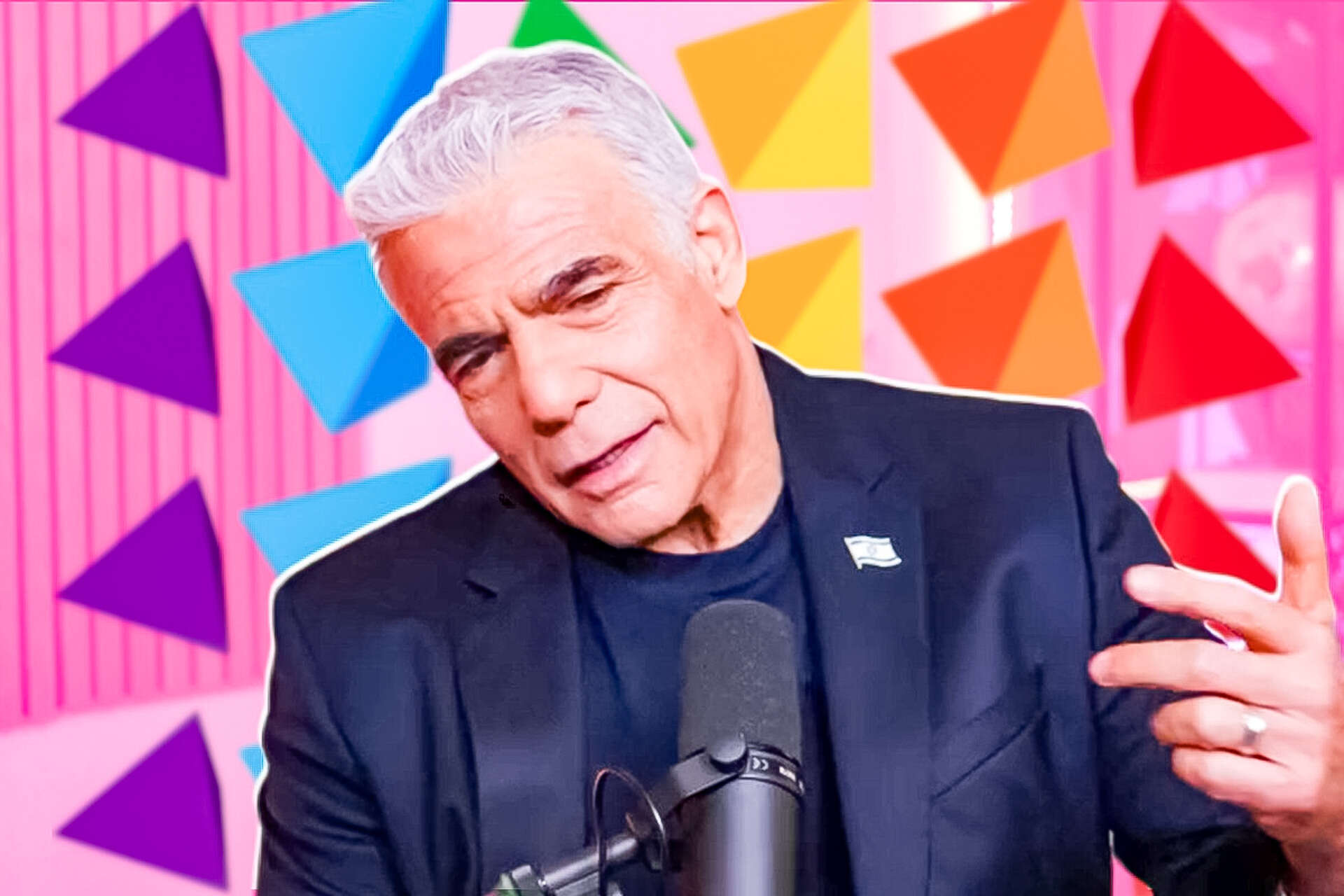 יאיר לפיד בריאיון לערן סויסה , מתוך הוועידה הלאומית הגאה רמת גן במיוחד לחודש הגאווה