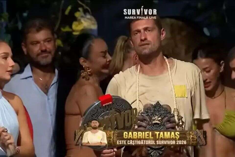 גבריאל תמאש זוכה בהישרדות רומניה , צילום מסך