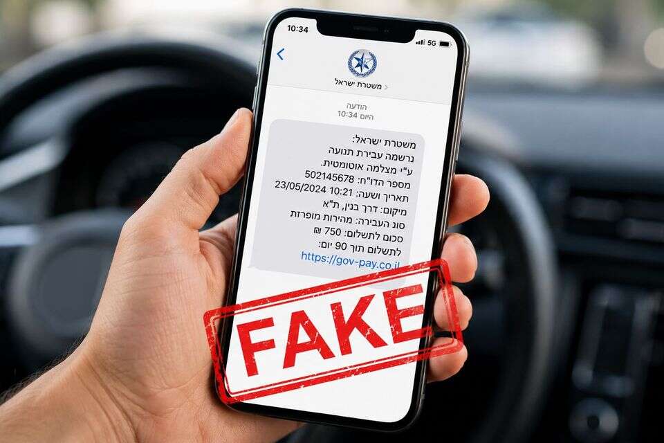 זהירות! הונאה חדשה: ההודעה שקיבלו מיליוני ישראלים
