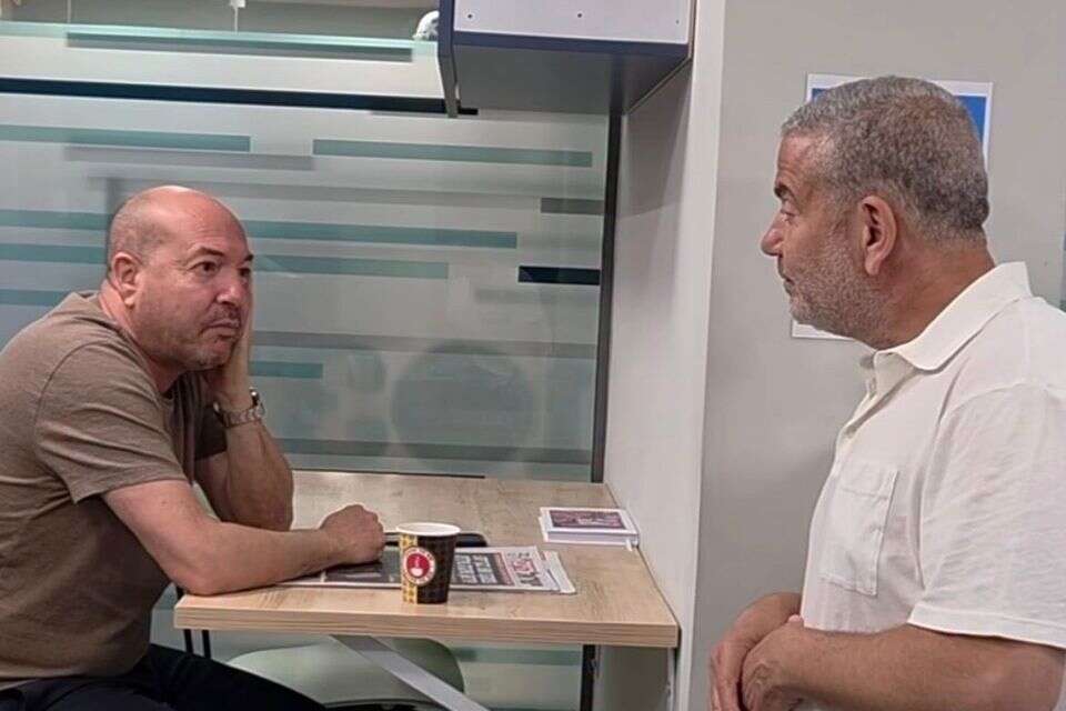 אייל ברקוביץ' וינון מגל , צילום מסך "המטבחון" - אינסטגרם 103FM