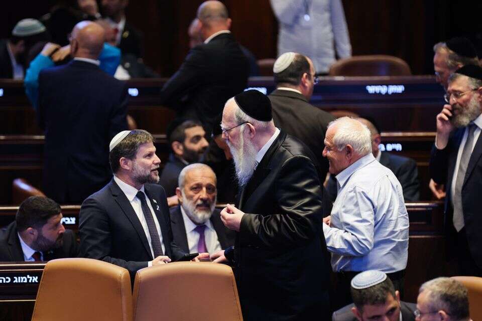 סמוטריץ' עם ח"כ אייכלר ודרעי , אורן בן חקון