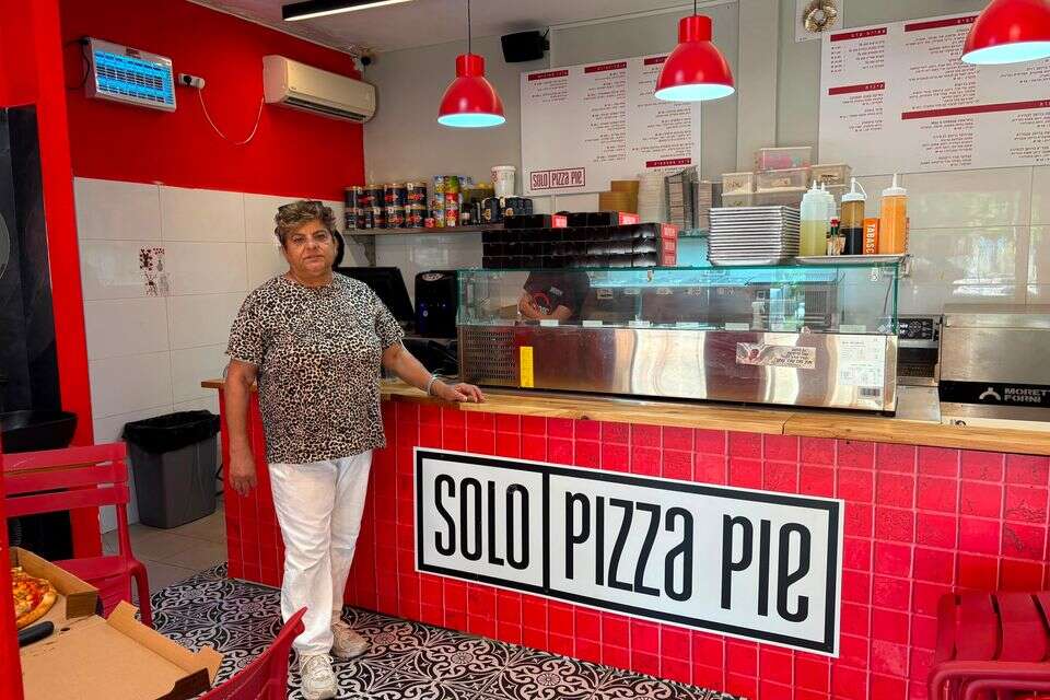 רחל אדרי ב"סולו פאי פיצה" , ערן ישראלי