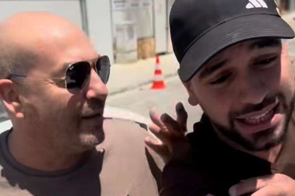 אייל ברקוביץ' ומרדכי דוד , צילום מסך אינסטגרם