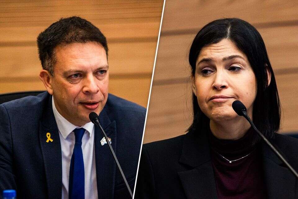 ח"כ קארין אלהרר וח"כ ולדימיר בליאק , אורן בן חקון
