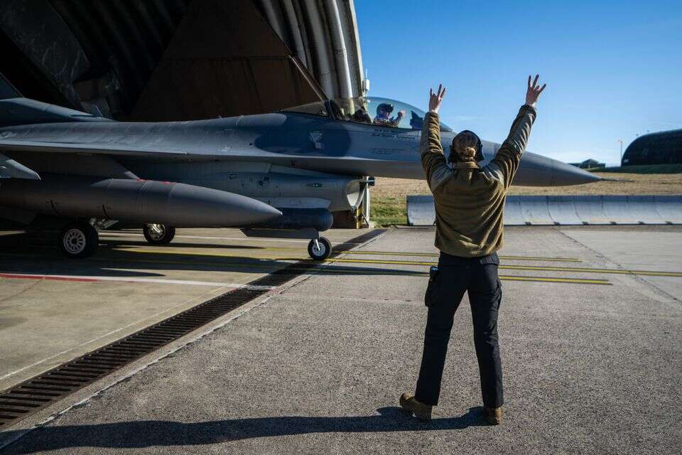 מטוס F-16 של חיל האוויר האמריקני בבלגיה , פיקוד אירופה של צבא ארה"ב