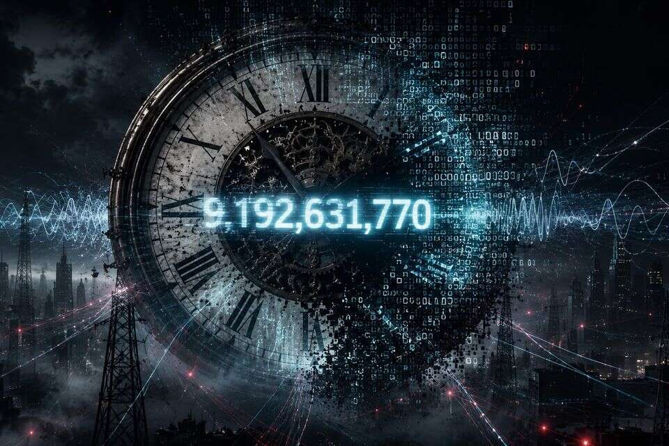 9,192,631,770 פעימות בננו-שנייה: המפלצת שמחזיקה את הזמן