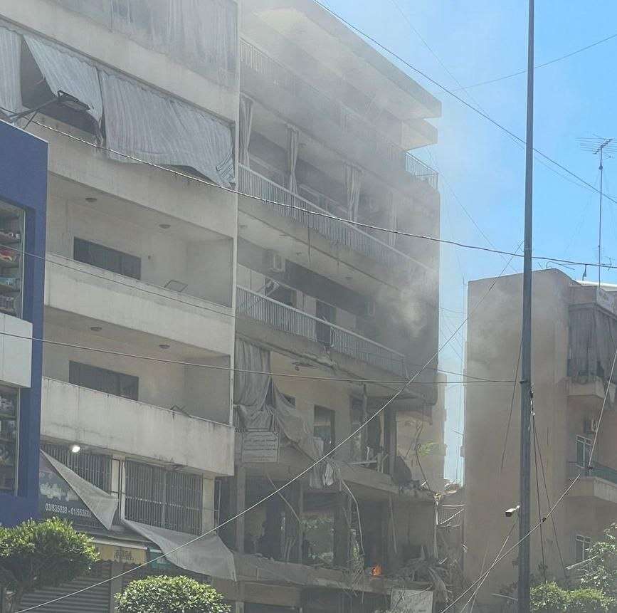 תקיפה ברובע הדאחייה בביירות , רשתות ערביות