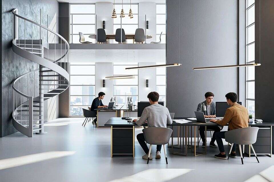 משרדים , (הדמיה): magnific