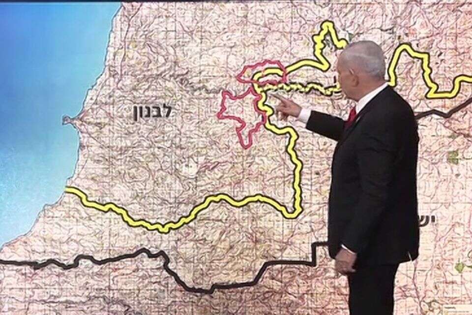 נתניהו במסיבת עיתונאים , 27א'