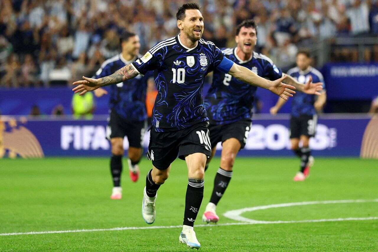 Then came Messi: the right hand of God once again left his mark on the World Cup