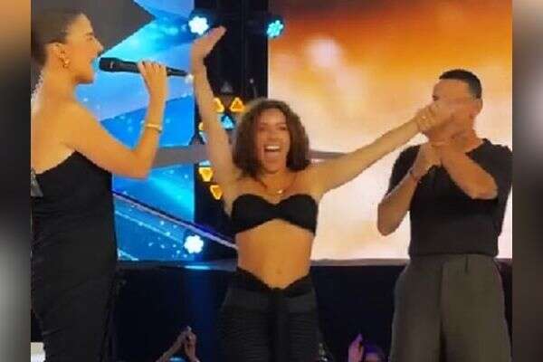 ענבל אלדן עם גיא ולירון לאחר ההדחה , צילום מסך רשת 13