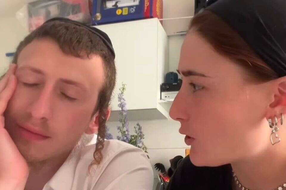רגעי משבר. אדל פיש ובעלה שימי סגל , אינסטגרם