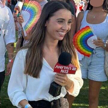 לא תאמינו איך כתבת חדשות 12 הגיעה לשידור בירושלים