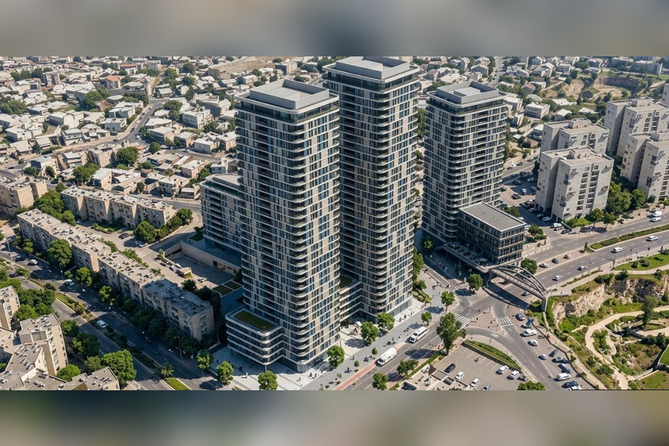 מתחם גן סיאטל, באר שבע. פרויקט התחדשות בהובלת חברת אורון נדל"ן ,