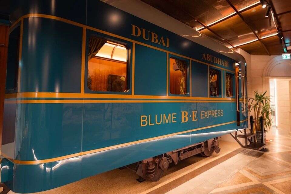 Blume - עיצוב שמרגיש כמו מסע ברכבת יוקרה , מתוך אתר המסעדה