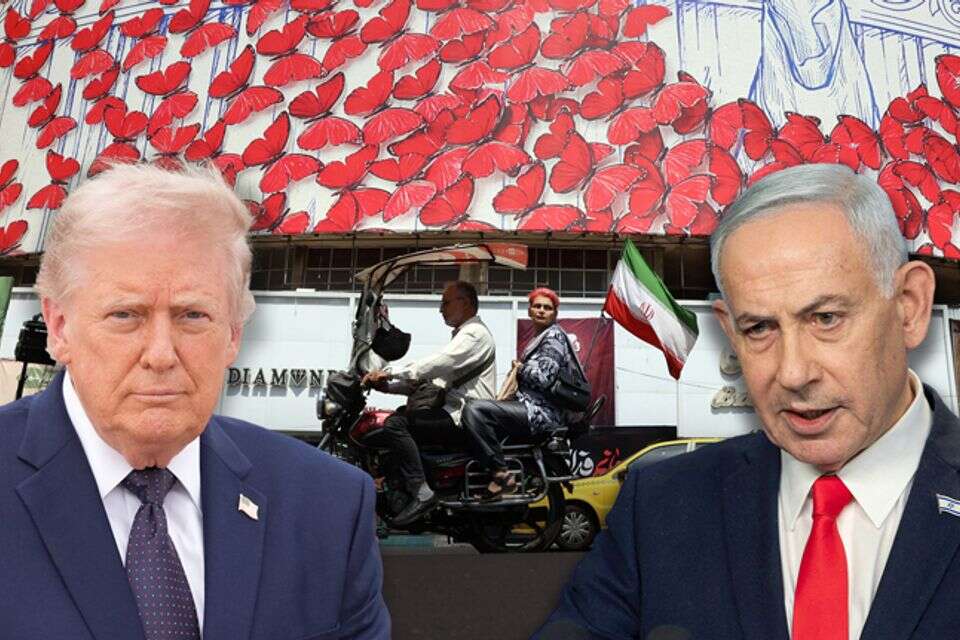 טראמפ ונתניהו על רקע איראן , AFP,AP, EPA