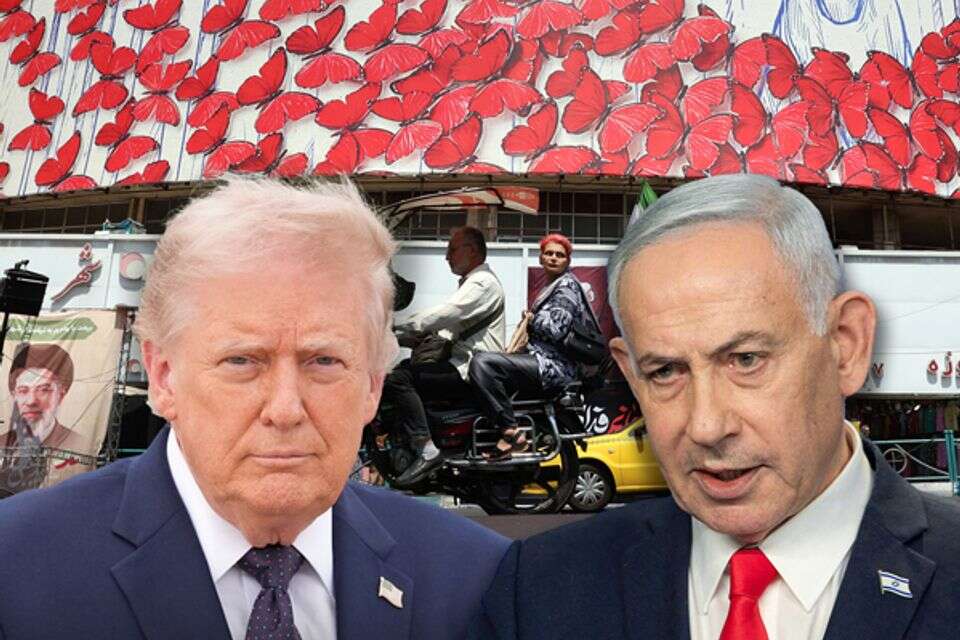 טראמפ ונתניהו על רקע איראן , AFP,AP, EPA