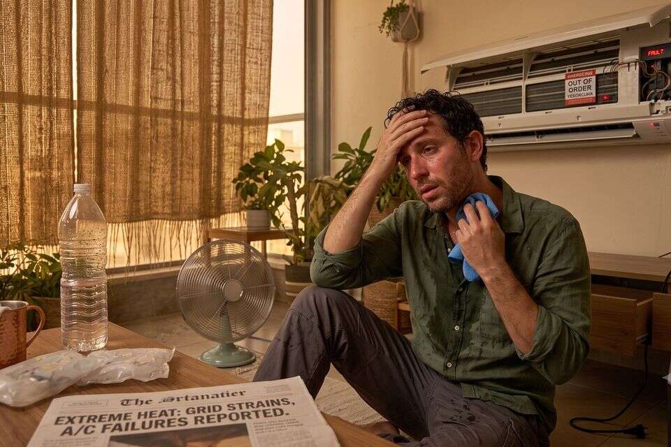 המזגן התקלקל. איך בכל זאת נשמור על הבית קריר? , .