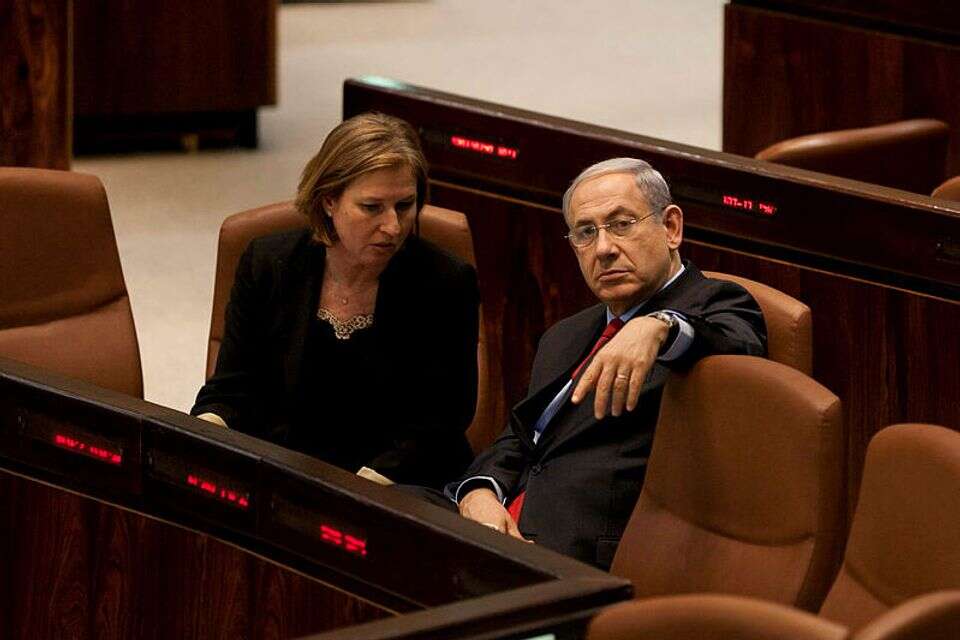 נתניהו וציפי לבני, ארכיון , דודי ועקנין