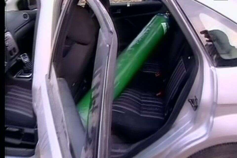 גז צחוק נמצא ברכב (ארכיון) , ללא