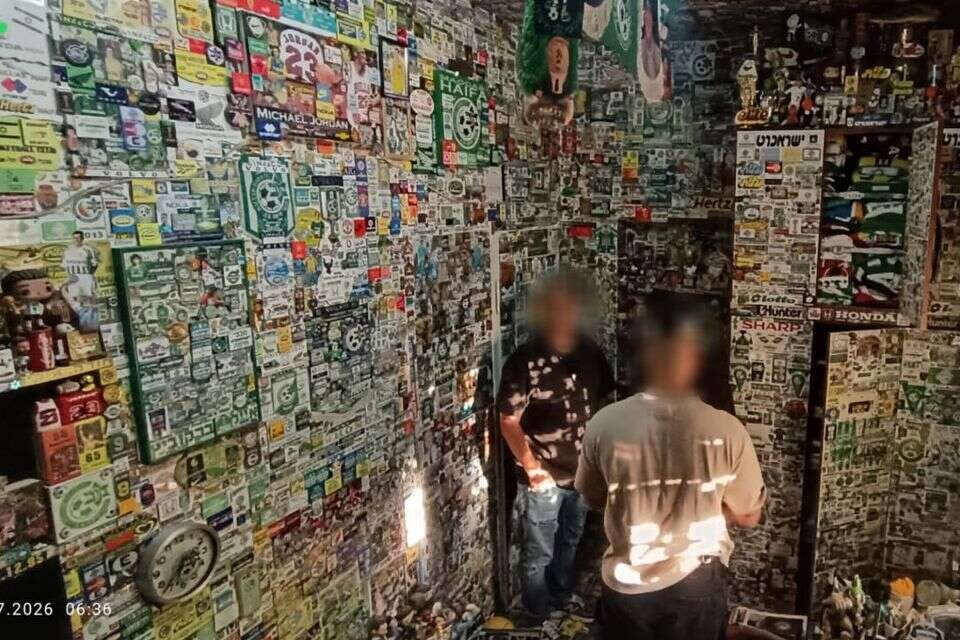 תיעוד חדרו של עבריין המין , דוברות המשטרה
