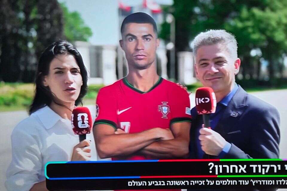 אסף כהן, הדר יעקבי והרפליקה של רונאלדו , צילום מסך