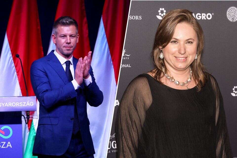 רה"מ הונגריה פטר מדיאר ומלכת השחמט היהודייה יהודית פולגאר. בדרך לנשיאות? , רויטרס, Getty images