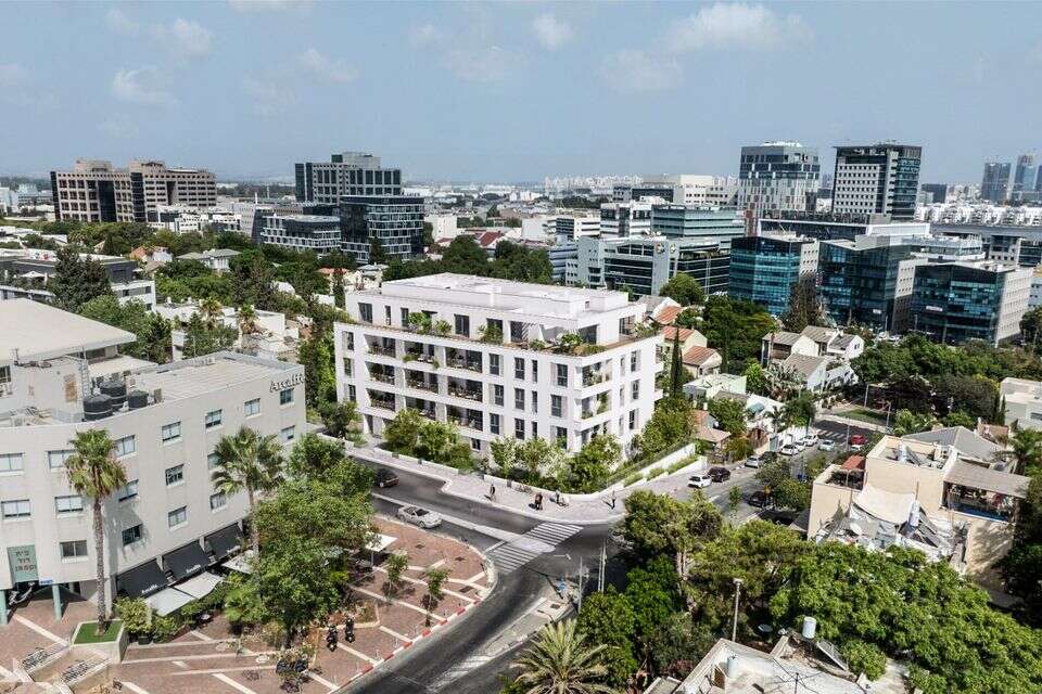 הפרויקט ברחוב עולי הגרדום 2-4 , (הדמיה): סטודיו אור