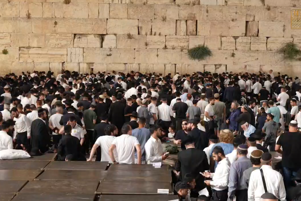 אלפים ברחבת הכותל המערבי , הקרן למורשת הכותל המערבי