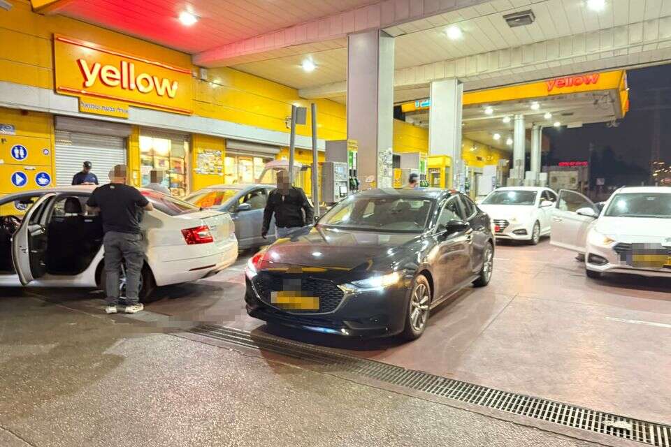 מעצר החשודים בהשלכת רימון ברמת בתחנת דלק בגבעת שמואל , דוברות המשטרה