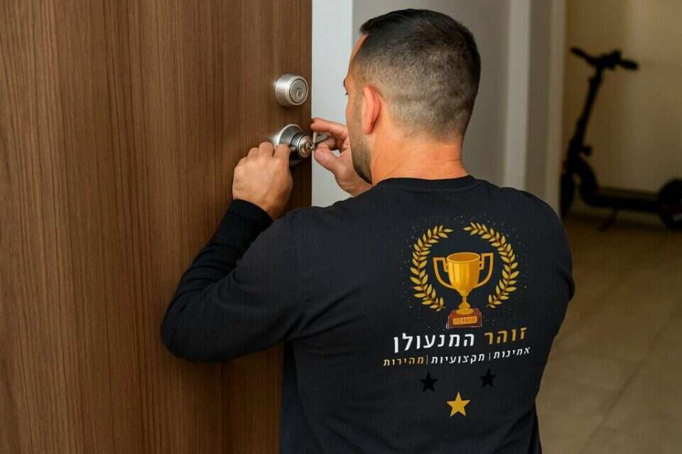 זוהר המנעולן במרכז - פריצת מנעול ,