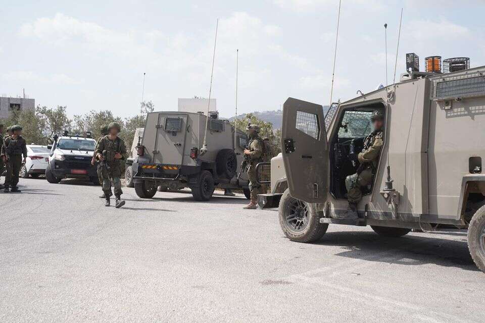 זירת פיגוע הירי בשומרון , דובר צה"ל