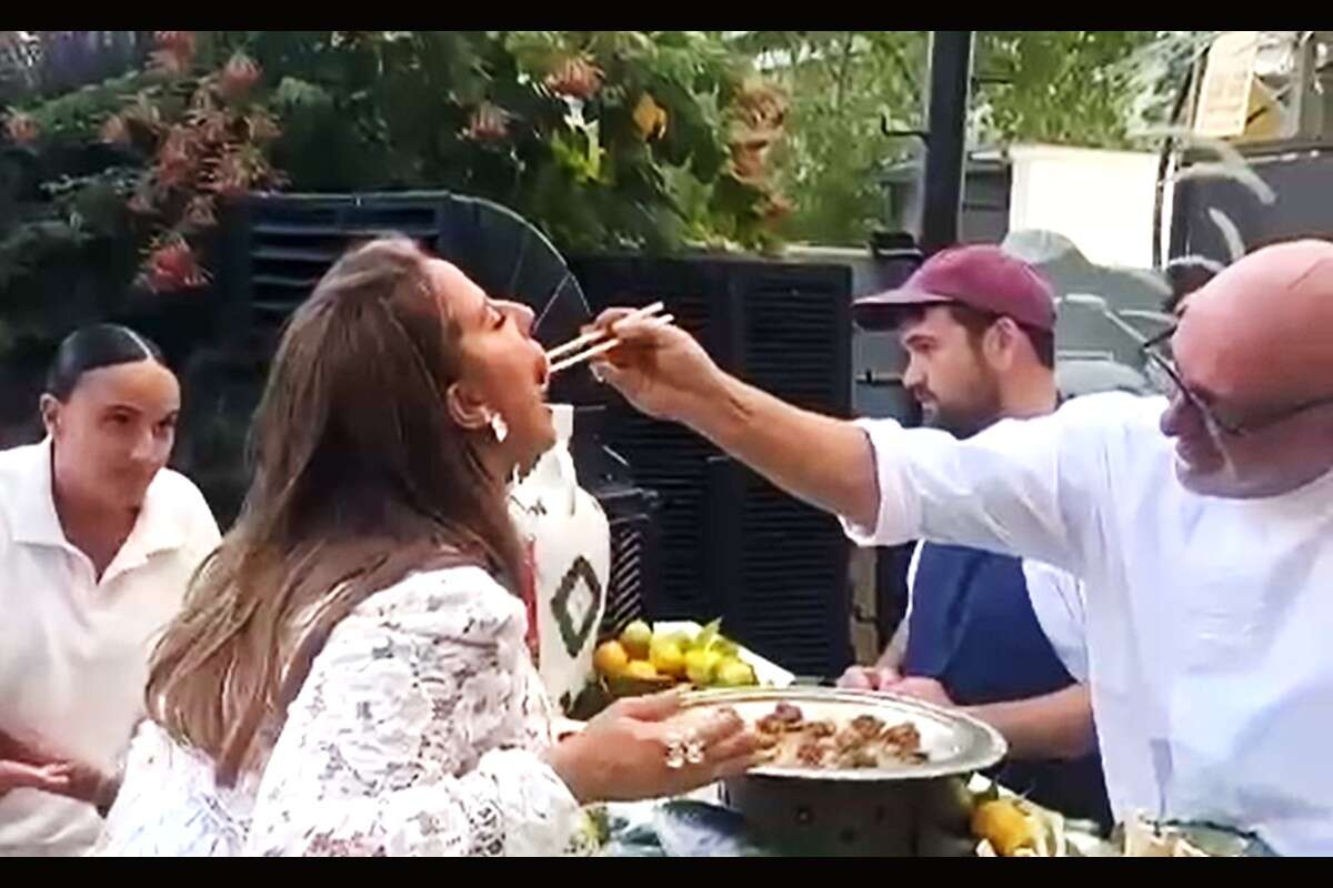 דניאל עמית ואמילי דמארי חוגגות מסיבת רווקות , צילום מסך מאינסטגרם