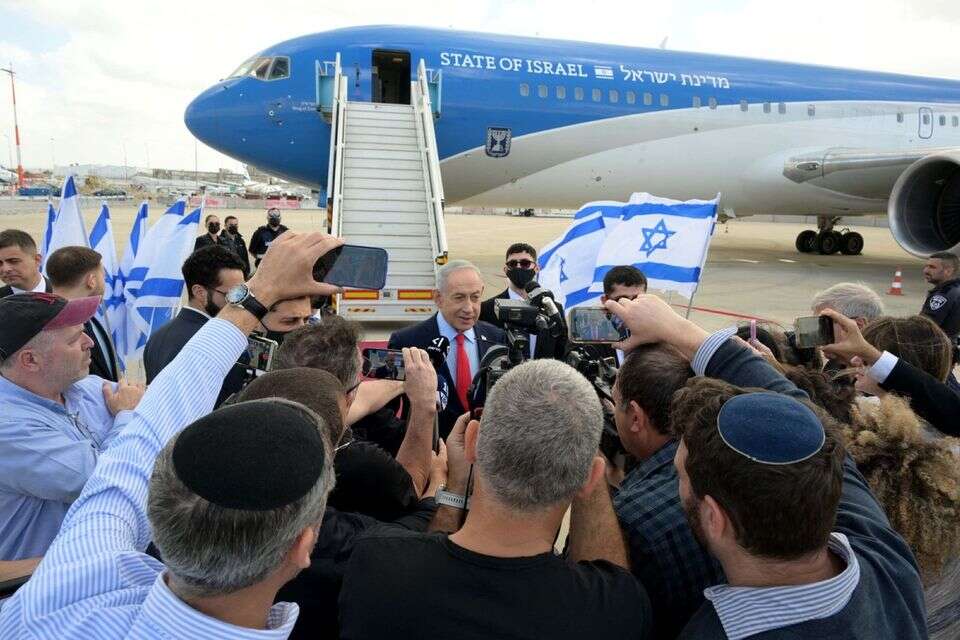 רה"מ נתניהו טס לוושינגטון (ארכיון) , אבי אוחיון/לע"מ