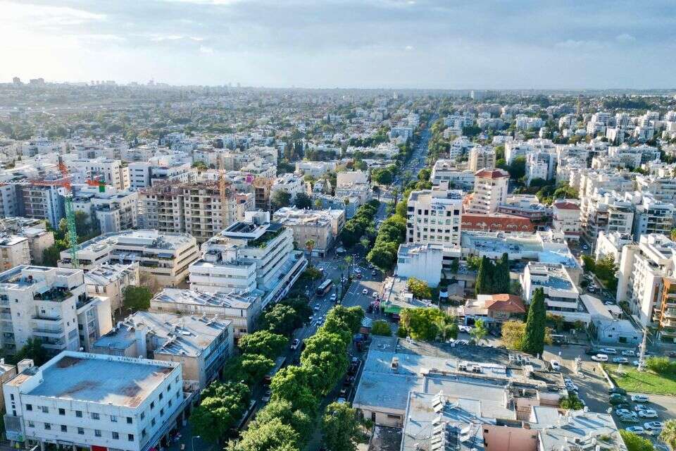 רעננה, מראה ממעוף הציפור , עיריית רעננה 