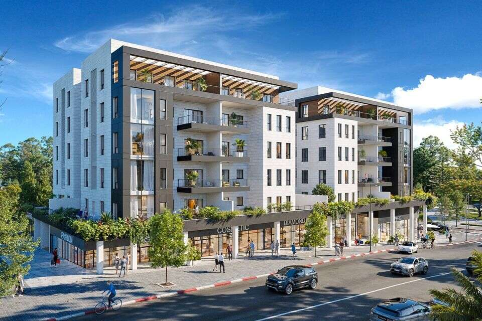 מהשכונות המבוקשות במרכז הארץ. פרויקט "גן העיר" החדש , (הדמיה): V5 אדריכלים