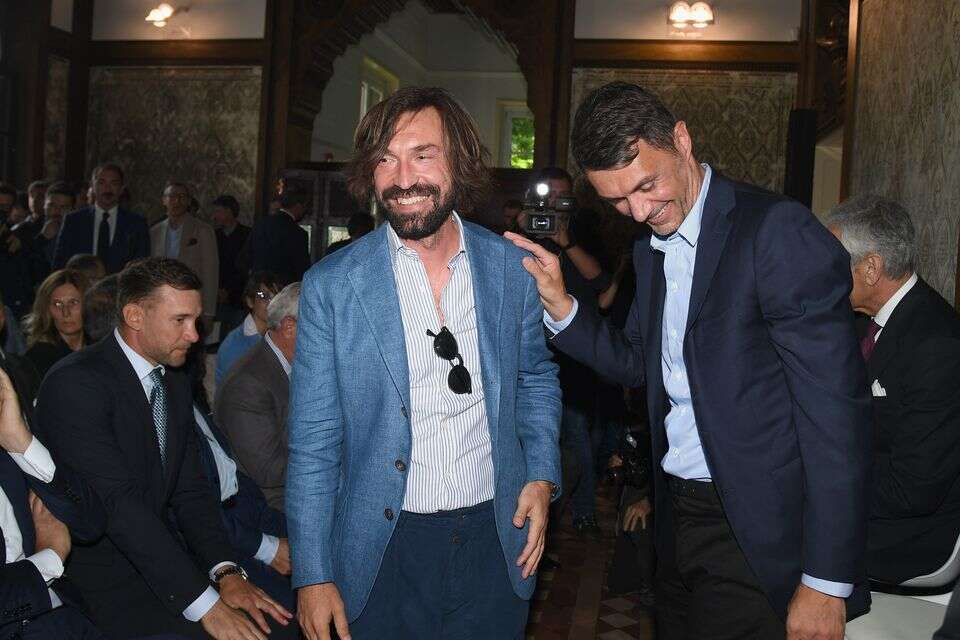 פאולו מלדיני ואנדראה פירלו , Getty Images