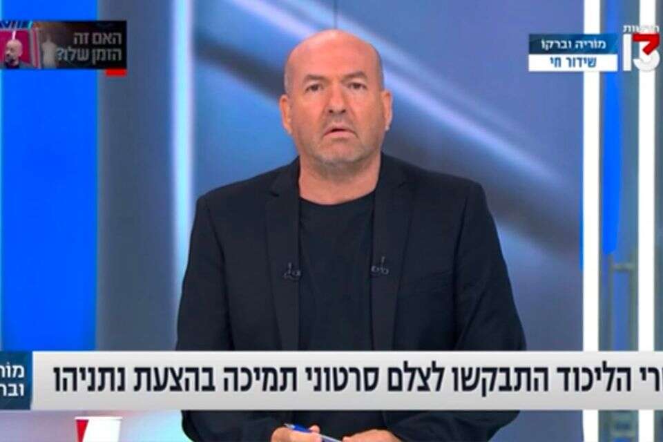 אייל ברקוביץ' , מתוך "מוריה וברקו" - רשת 13