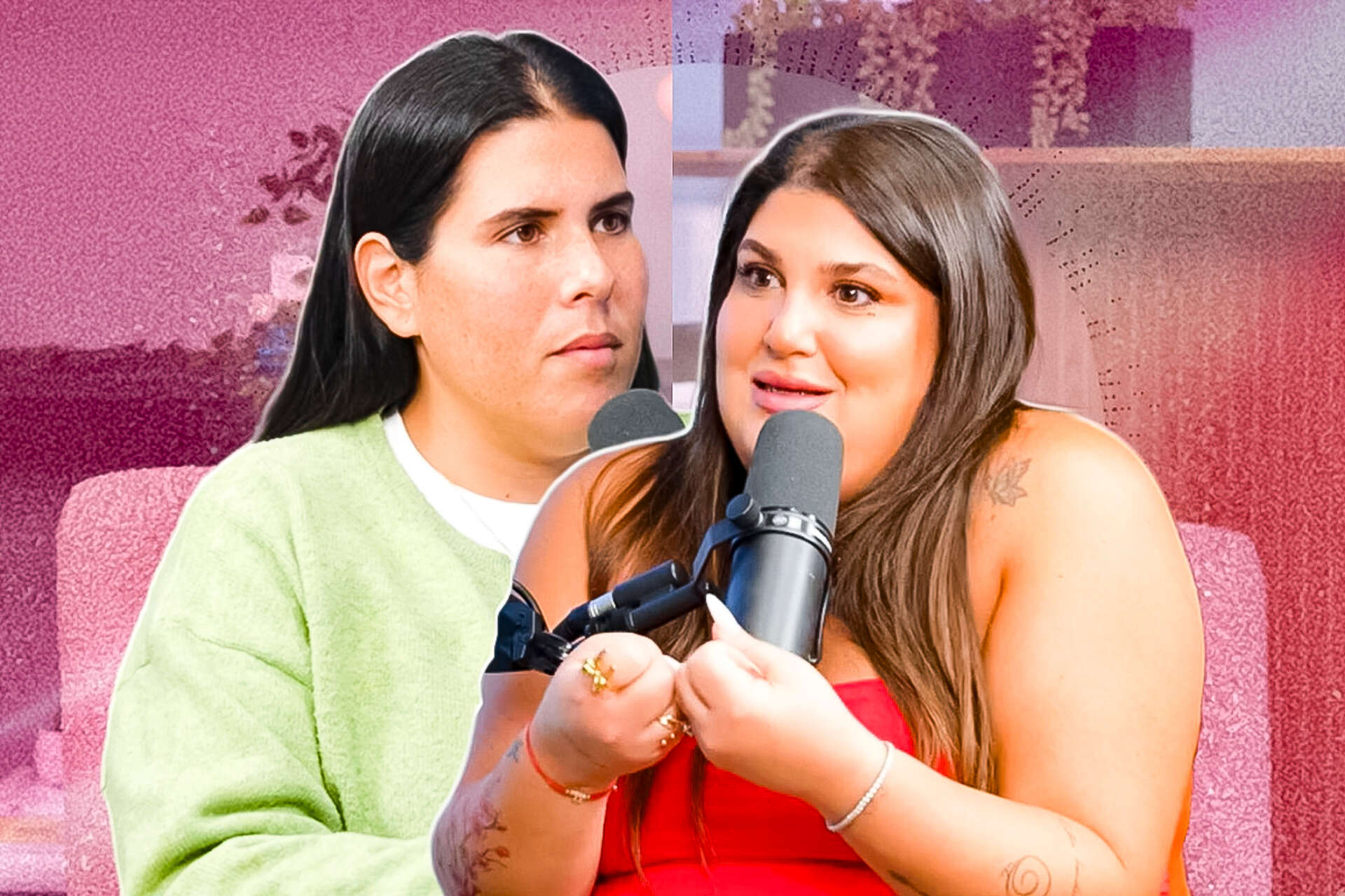 מאיה גסמן הלל ולינוי בן משה סימו באולפן "בדרך לשלמות" , ForReal